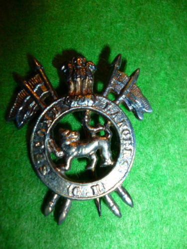 2nd Lancers (Gardener's Horse) Cap Badge - Indian Armoured Corps